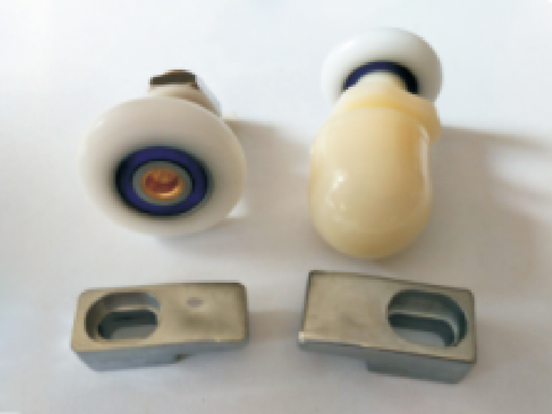 L007 Enkele en enkele glazen schuifdeurrollen