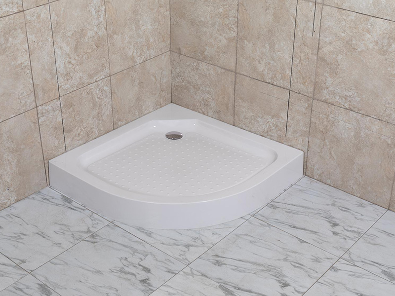 T101 Witte acryl douchebak voor badkamer