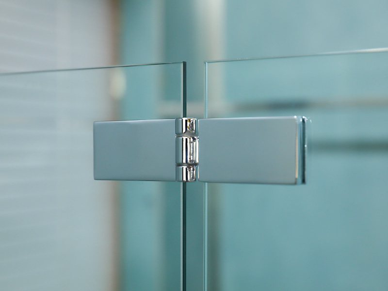 LD Draaibare douchewand van chroomaluminium profiel LD Draaibare douchewand van chroomaluminium profiel