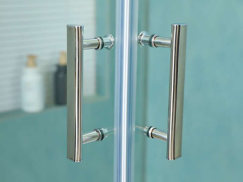 LA Hoge douchewand met dubbele gatengreep, met lade LA Hoge douchewand met dubbele gatengreep, met lade