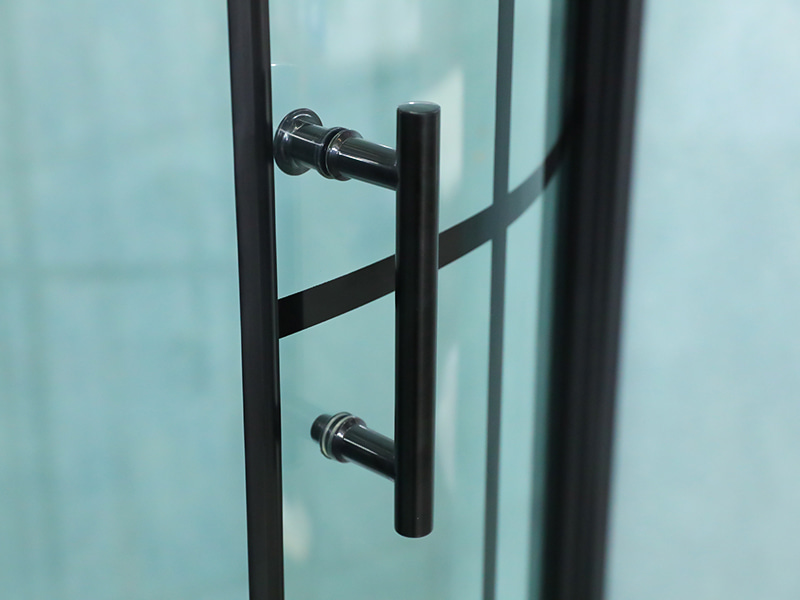 SE boogvorm gehard glazen badkamer dubbele schuifdouchewand SE boogvorm gehard glazen badkamer dubbele schuifdouchewand