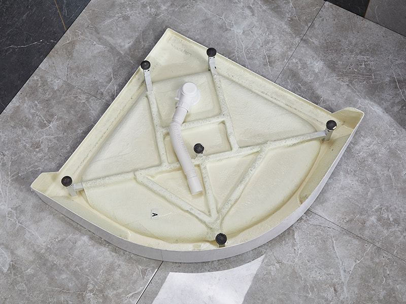 SE verchroomde aluminium profielschuifbare douchewand voor badkamer SE verchroomde aluminium profielschuifbare douchewand voor badkamer