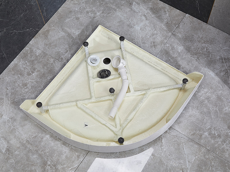 SE verchroomde aluminium profielschuifbare douchewand voor badkamer SE verchroomde aluminium profielschuifbare douchewand voor badkamer